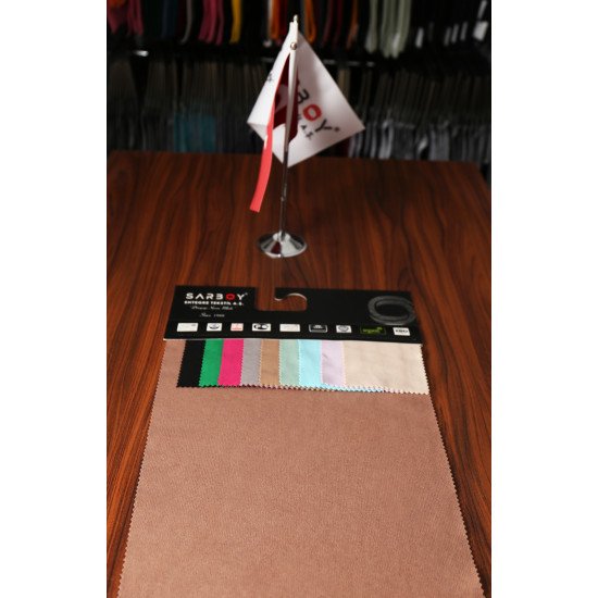 Nano Kadife Selanik, Kompozisyon: %50 Cot %50 Pes, Gramaj: 300 g/m2